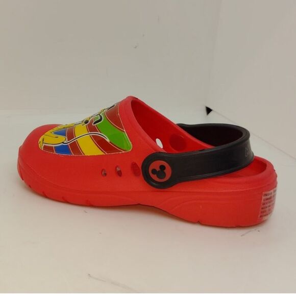 Disney Mickey, Donald, Goofy Red Clogs - Size 7/8 - NEW - Picture 2 of 9